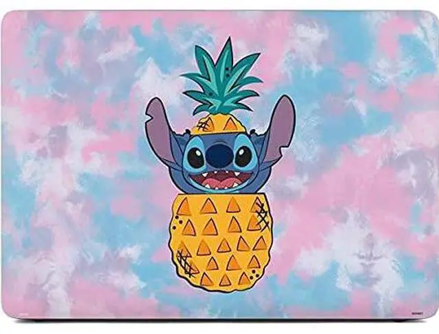 Main image of Decal Laptop Skin Compatible with MacBook Air 13in (2020) - Officially Licensed Disney Lilo and Stitch Pineapple Stitch Design