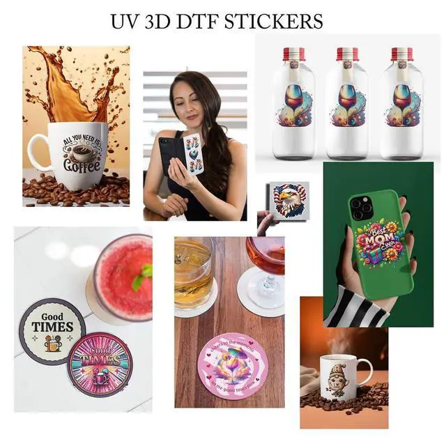 Alt view image 5 of 6 - 15PCS School UV 3D Stickers 4"x4" Waterproof Back to School Teacher Appreciation Decals for Classroom, Laptops, Mugs, DIY Crafts, Kindergarten, Scrapbooking, Reward Sticker Pack