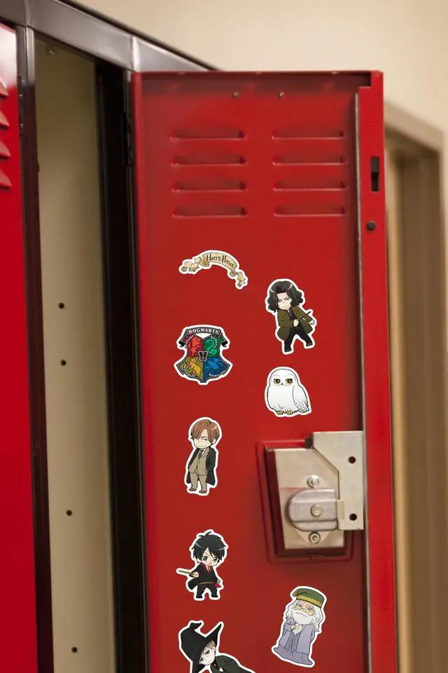Alt view image 6 of 6 - Harry Potter Chibi Anime Theme 100 Vinyl Stickers Waterproof Die-Cut Decals
