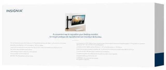 Alt view image 6 of 6 - TV & Display Wall Mount Fixed, Tilting & Full Motion Brackets, VESA Compatible, Adjustable, Low Profile, Home & Office Mount (up to 35")