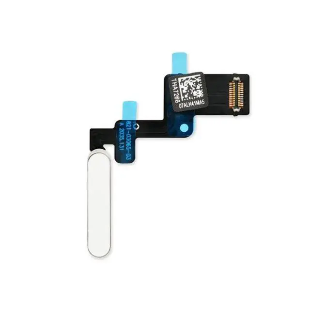 Main image of Replacement for iPad Air 4th Generation Power Button Flex Cable A2072 A2316 A2324 A2325 USA (White)