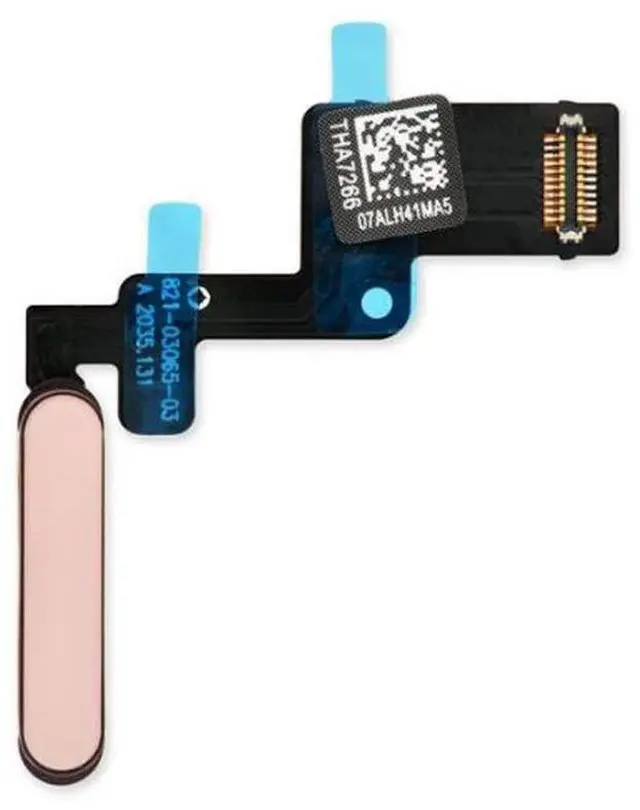 Main image of Replacement for iPad Air 4th Generation Power Button Flex Cable A2324 A2325 A2072 A2316 USA (Rose Gold)