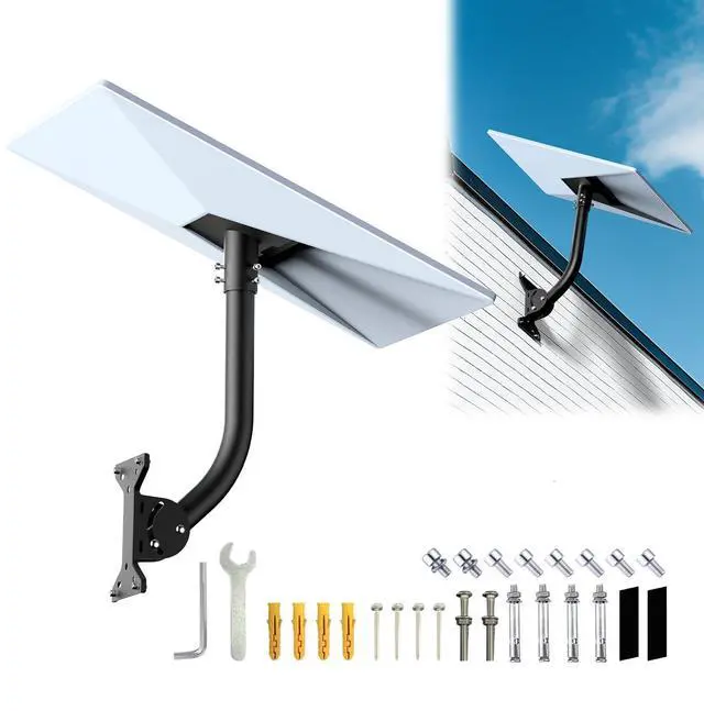 Main image of Gen 3 Starlink Mount, Adjustable Starlink Mounting Kit, Thickened Starlink Wall/Roof Mount for Starlink Internet Kit Satellite