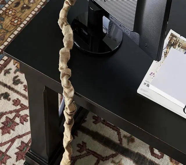 Alt view image 2 of 7 - Tan Gingham Cord Cover (108" Slip-on)