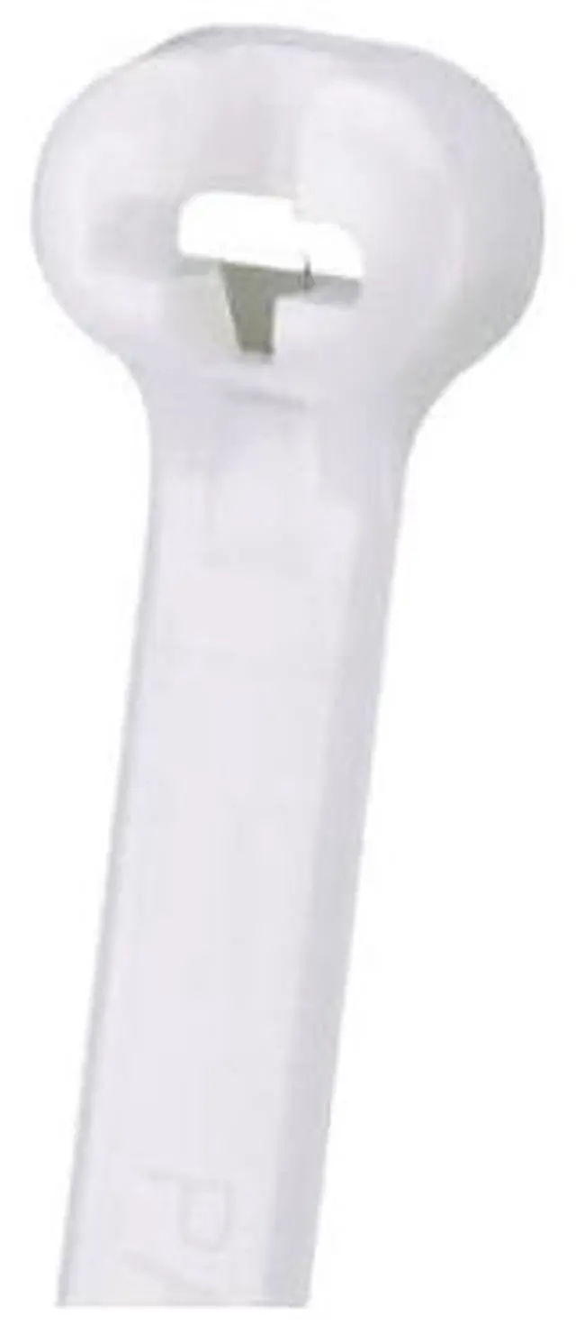Alt view image 2 of 2 - BT4LH-TL Cable Tie, Metal Barb, Light Heavy, Nylon 6.6, 14.9-Inch Length, Natural (250-Pack)