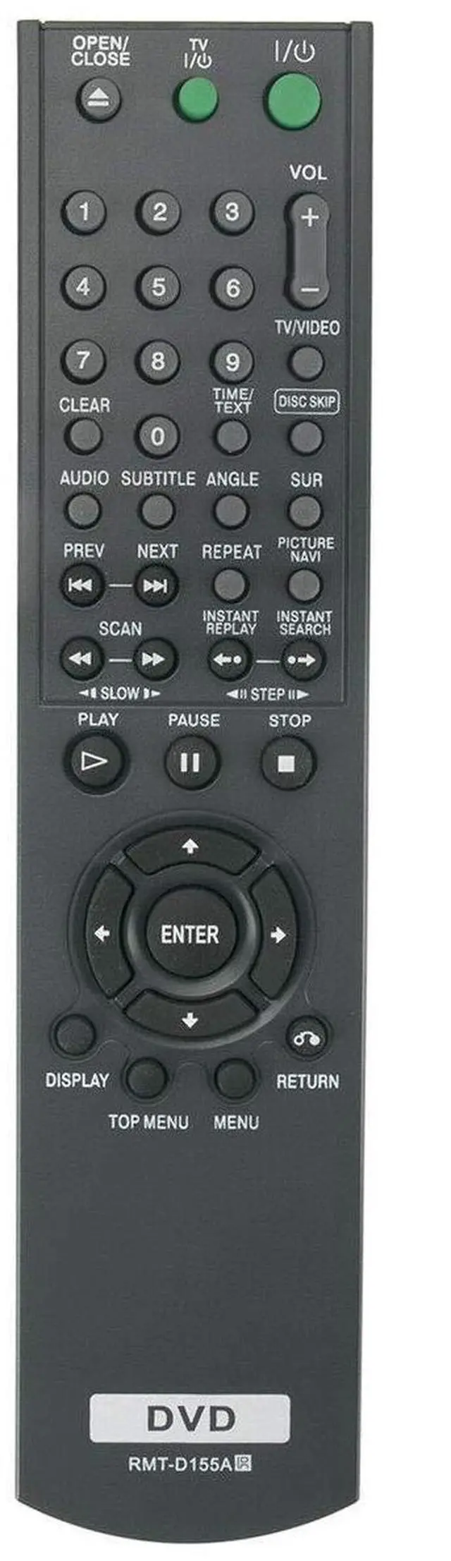 Main image of New Replace Remote for Sony DVP-NC625 DVP-NC665P RMT-D154A RMT-D155A RMT-D155P