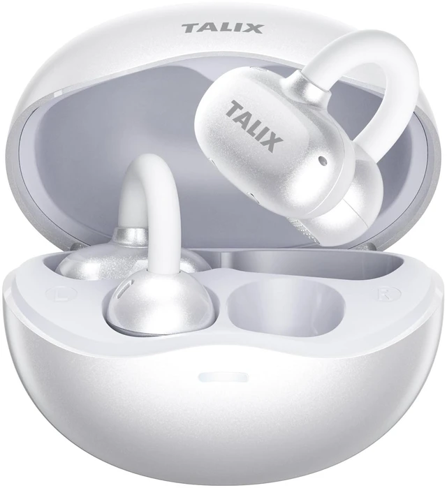 Main image of Ultra Open Ear Earbuds X6, Clip-On Headphone with Directional Sound, Ultra-Light Comfort Fit, Bluetooth 5.4 Wireless Earbuds, 26H Playtime, Spatial Sound, for Running, Workout & Daily Use(White)