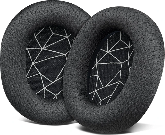 Main image of Earpads for SteelSeries Arctis 7/9/5/3/1 (Not Fit Nova) - B&White Also for Arctis 7/7+/7P/7X, Arctis Pro, Arctis 9/9X, Arctis 5/3/1, Arctis Prime - Ear Pads Cushions Replacement