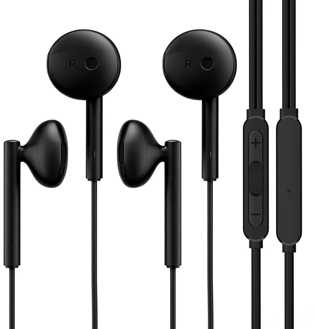 Main image of USB C Headphones Wired for iPhone 18 17 16 15, iPad, Mac, Earbuds Type C Earphones for iPhone 18 17 16 15 Pro Max Plus, iPad Air Mini, Mac, Samsung S26-S20, Google Pixel, Lenovo, Mic, Volume Control