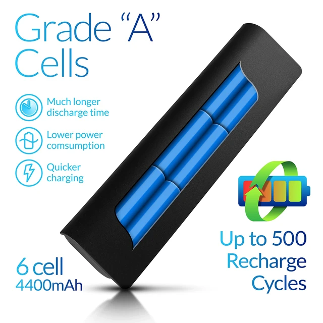 Alt view image 4 of 7 - 593553-001 Battery for HP MU06 MU09 Pavilion dm4 g6 g7 DV7 Fits 636631-001 593554-001 DV3-4000 DV5-2000 DV6-3000 DV7-6000 Compaq Presario CQ42 CQ56 CQ62 6 cells 4400mAh 10.8V