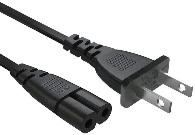 Main image of AC Power Cord Compatible with Apple TV 1st, 2nd, 3rd, 4th, 5th Generation (4K) 10FT - UL Listed