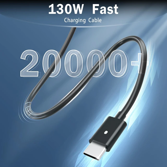 Alt view image 5 of 7 - Replacement for Dell Laptop Charger 130W 100W 65W USB Type C Fast Power Adapter