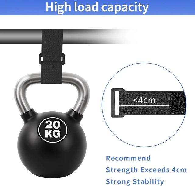 Alt view image 3 of 7 - 1.5In x 39Ft Cinch Straps Nylon Heavy Duty with 50 Buckles, Cut to Length, Black Hook and Loop Straps, Reusable Long Cable Ties for Storage and Cord Organizer