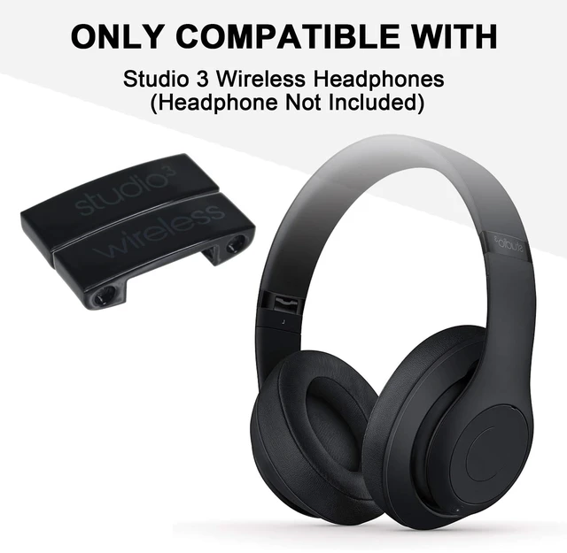 Alt view image 2 of 7 - Studio 3 Replacement Headband & Hinge Replacement for Beats Studio3 Headphone,Durable Parts Accessories Repair Kit Set(Matte Black)