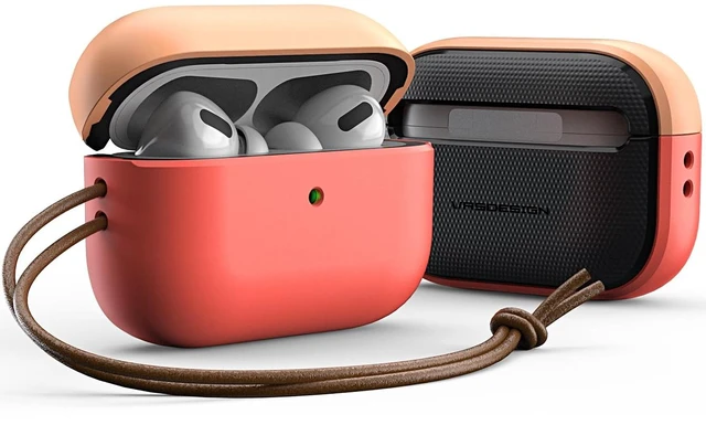 Main image of Modern for Apple AirPods Pro 3rd Generation Case (2025) Modern Minimal Style with Slim Profile and Precise Fit Compatible with AirPods Pro 3 (Peach & Coral)