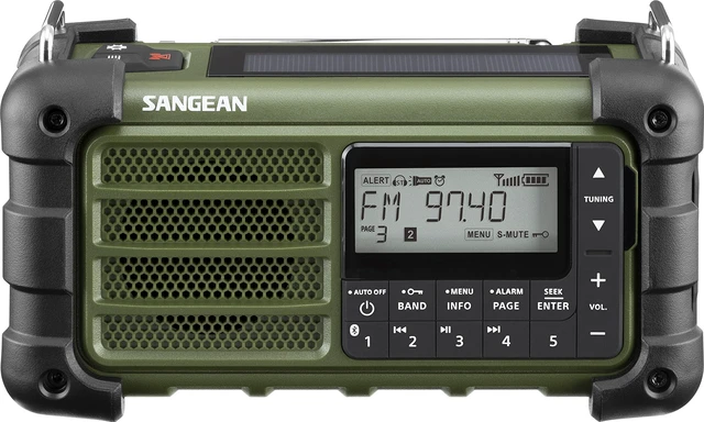 Main image of MMR-99 AM/FM Bluetooth Weather Emergency Radio, Multi-Powered