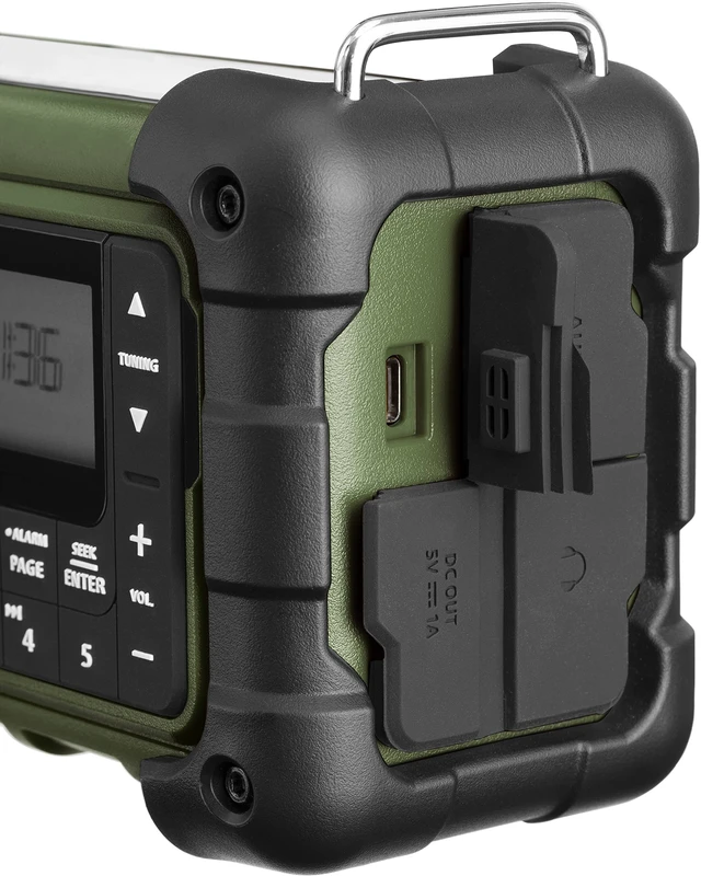 Alt view image 4 of 6 - MMR-99 AM/FM Bluetooth Weather Emergency Radio, Multi-Powered