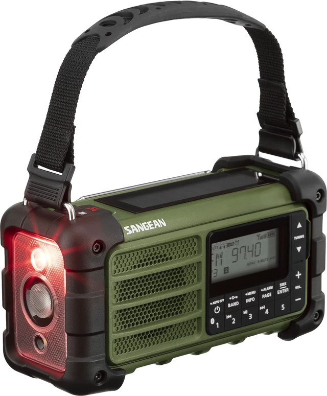 Alt view image 5 of 6 - MMR-99 AM/FM Bluetooth Weather Emergency Radio, Multi-Powered