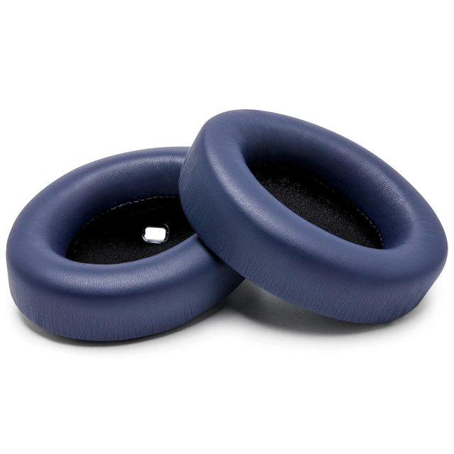 Alt view image 7 of 7 - PadZ WH1000XM4 - Extra Thick Earpads for Sony WH1000XM4 Made by Wicked Cushions Soft PU Leather, Luxurious Memory Foam, Added Thickness Without Disabling Sensor Blue