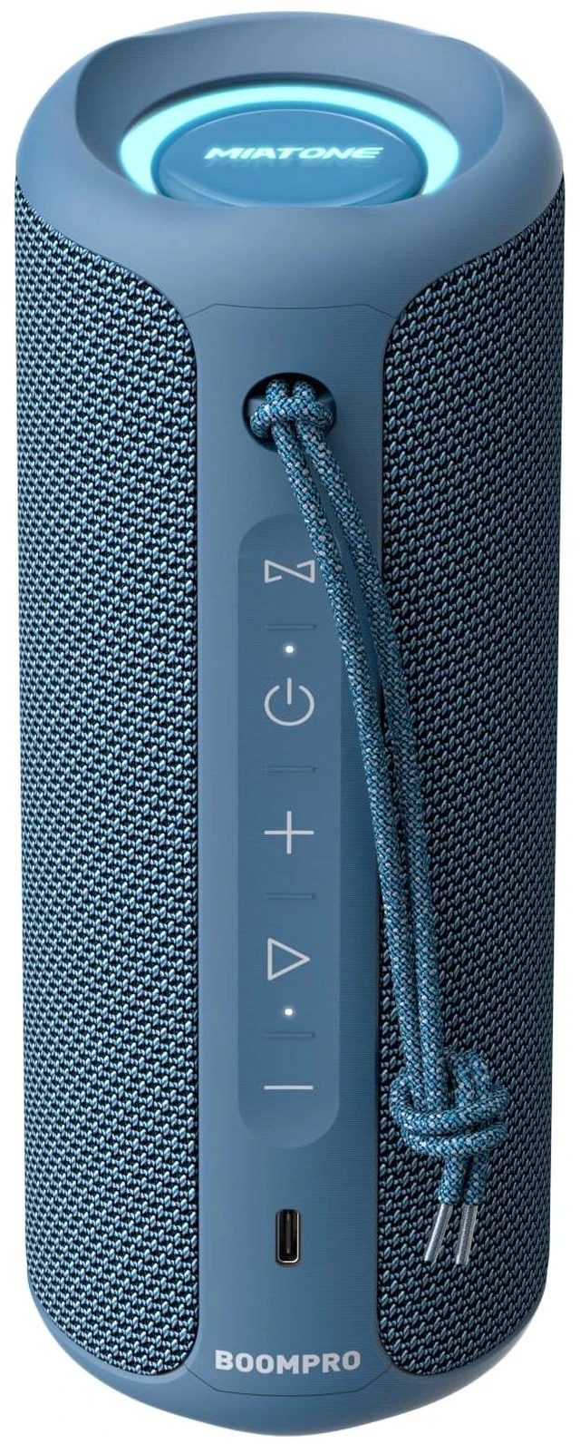 Main image of Bluetooth Speaker 36W Stereo Sound Bass Present Boy Gifts - Blue Portable Speaker Bluetooth 5.3 Wireless USB Type C Outdoor and Travel, 5000mAh Up to 16H Playtime Indoor