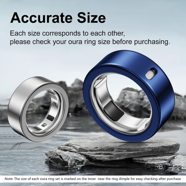 Alt view image 3 of 7 - 5 Pack Covers Compatible with Oura Ring 4/Oura Ring 3-Size 9 Anti-Scratch Protector TPU Case Accessories for Oura Ring Gen 4/Gen 3 Cover for Women Men, Support Charging with Cover on