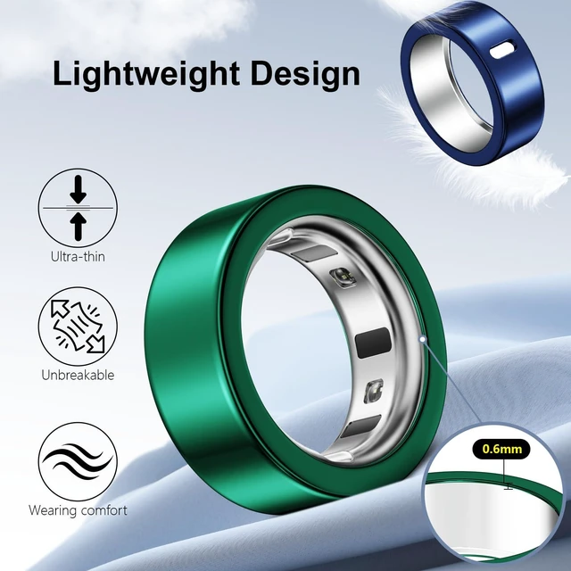 Alt view image 5 of 7 - 5 Pack Covers Compatible with Oura Ring 4/Oura Ring 3-Size 9 Anti-Scratch Protector TPU Case Accessories for Oura Ring Gen 4/Gen 3 Cover for Women Men, Support Charging with Cover on
