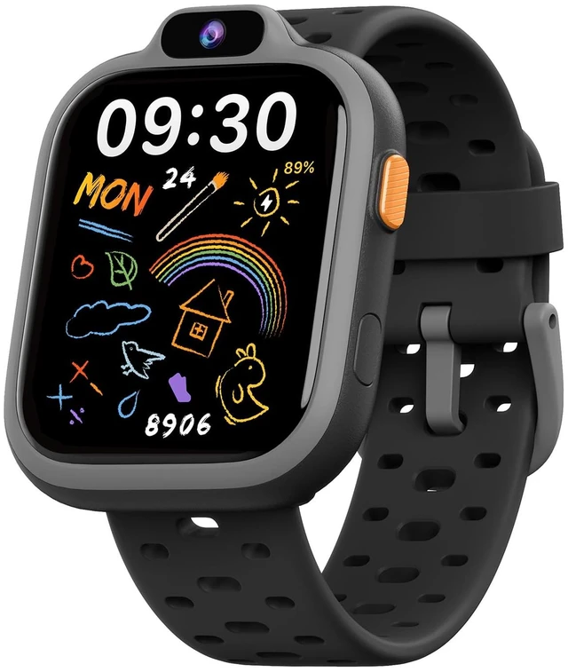 Main image of Kids Smart Watch, Fitness Watch with Camera for Boys Girls 3-14 Pedometer, IP68 Waterproof, Heart Rate, Sleep Tracker, Puzzle Games, MP3, Video, Photo, Alarm, 80+ Sports, 100+ Dials, Gift