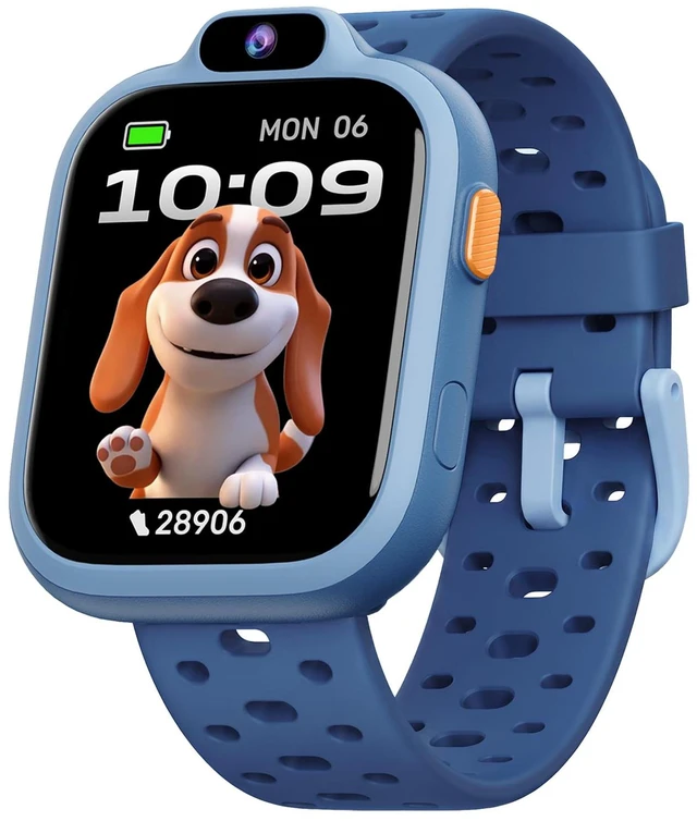 Main image of Kids Smart Watch, Fitness Watch with Camera for Boys Girls 3-14 Pedometer, IP68 Waterproof, Heart Rate, Sleep Tracker, Puzzle Games, MP3, Video, Photo, Alarm, 80+ Sports, 100+ Dials, Gift