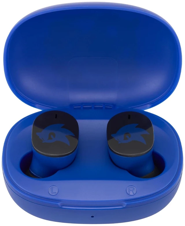 Main image of Sonic The Hedgehog Wireless Earbuds with Mic, Bluetooth Earbuds for Kids