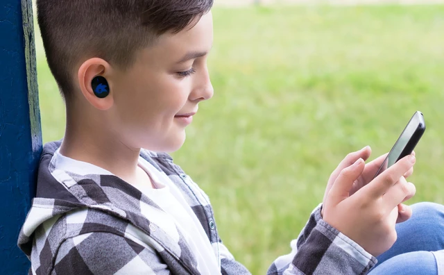 Alt view image 5 of 7 - Sonic The Hedgehog Wireless Earbuds with Mic, Bluetooth Earbuds for Kids