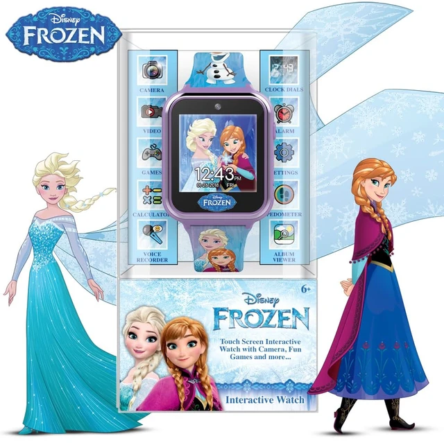 Alt view image 2 of 7 - Kids Disney Frozen Smart Watch with Camera for Kids and Toddlers - Interactive Smartwatch for Boys & Girls with Games, Voice Recorder, Calculator, Pedometer, Alarm, Stopwatch