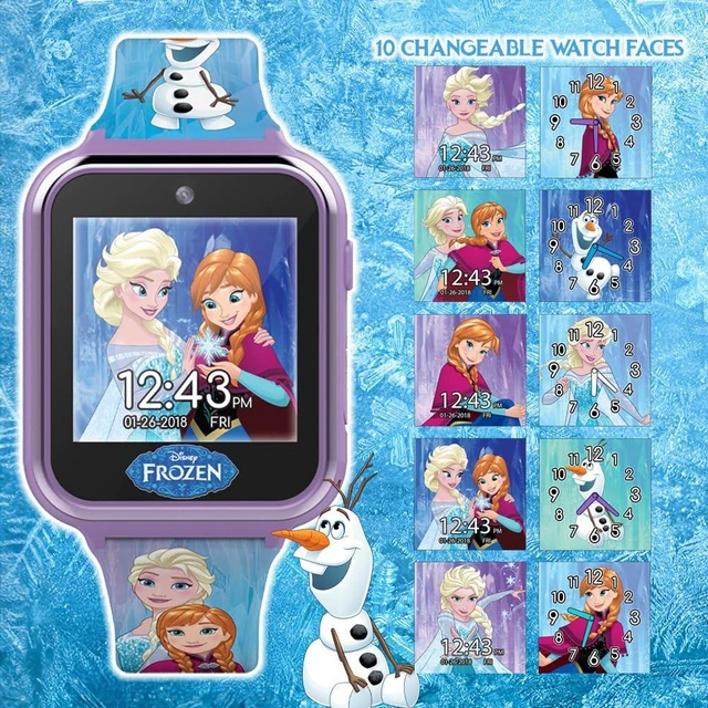 Alt view image 3 of 7 - Kids Disney Frozen Smart Watch with Camera for Kids and Toddlers - Interactive Smartwatch for Boys & Girls with Games, Voice Recorder, Calculator, Pedometer, Alarm, Stopwatch