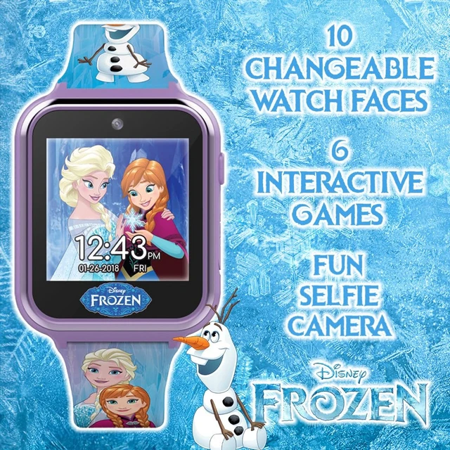 Alt view image 5 of 7 - Kids Disney Frozen Smart Watch with Camera for Kids and Toddlers - Interactive Smartwatch for Boys & Girls with Games, Voice Recorder, Calculator, Pedometer, Alarm, Stopwatch