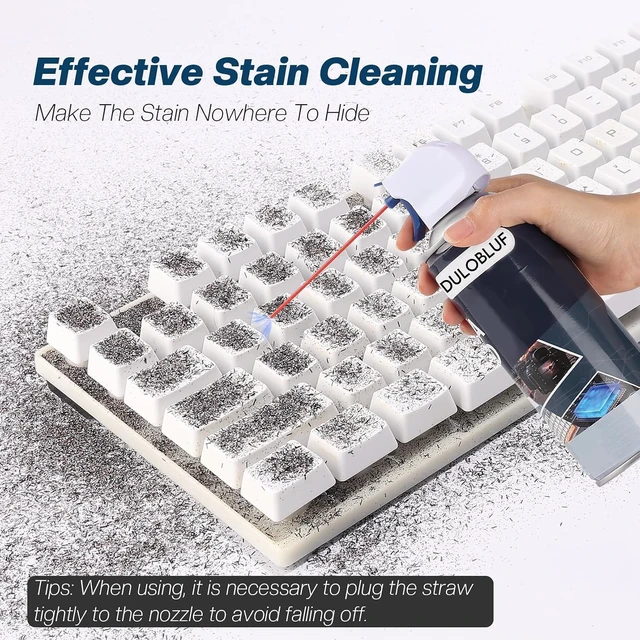 Alt view image 3 of 6 - Compressed Air Duster- Keyboard Cleaner for Laptop
