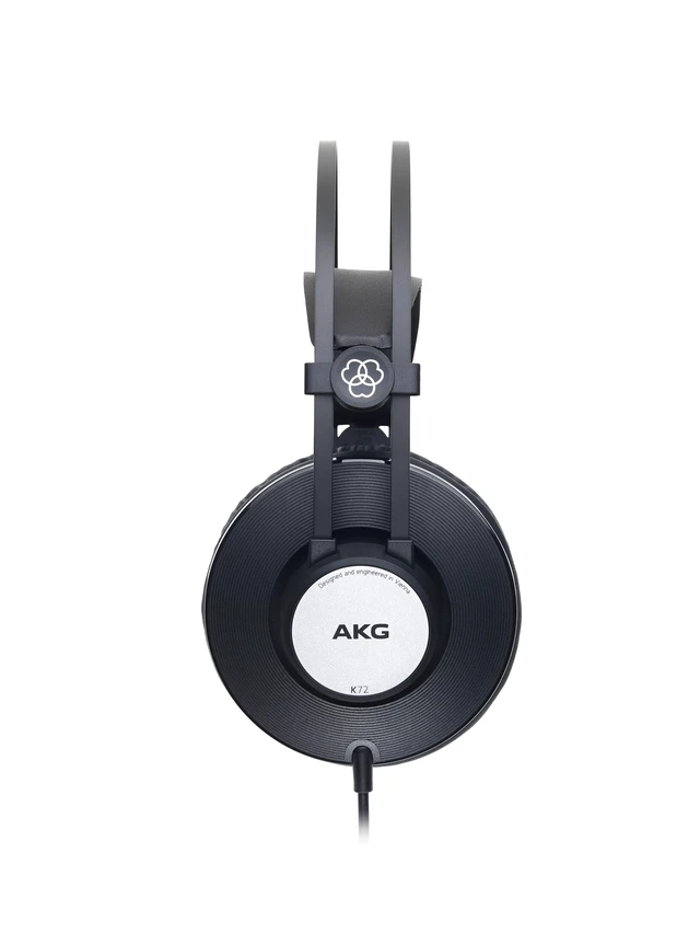 Alt view image 3 of 7 - Pro Audio K72 Over-Ear, Closed-Back, High-Sensitivity, High Output 40mm drivers, Studio Professional Headphone. Also Great for Portable Devices. Black