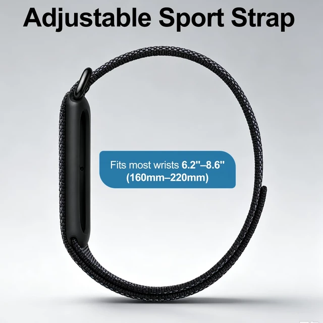 Alt view image 5 of 7 - 3 Pack Nylon Replacement Bands Compatible with Google Fitbit Air Soft Breathable Sport Wristband, Lightweight Micro-Adjustable Hook-and-Loop Strap for Gym Workout, Women Men