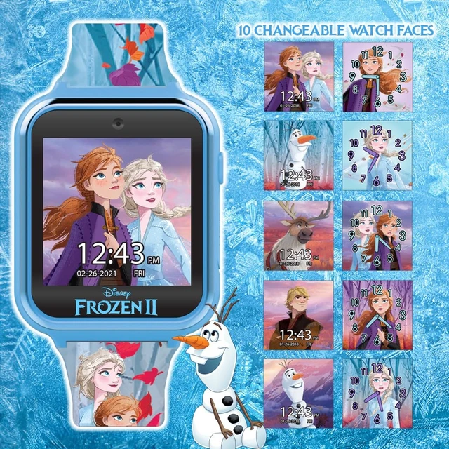 Alt view image 3 of 6 - Kids Disney Frozen Smart Watch with Camera for Kids and Toddlers - Interactive Smartwatch for Boys & Girls with Games, Voice Recorder, Calculator, Pedometer, Alarm, Stopwatch
