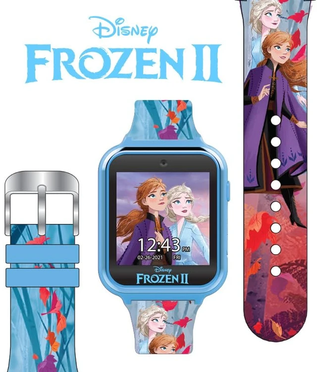 Alt view image 5 of 6 - Kids Disney Frozen Smart Watch with Camera for Kids and Toddlers - Interactive Smartwatch for Boys & Girls with Games, Voice Recorder, Calculator, Pedometer, Alarm, Stopwatch