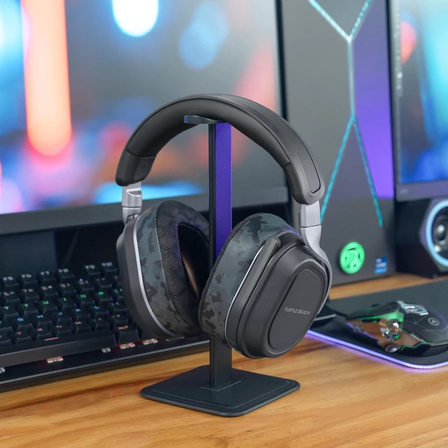 Alt view image 3 of 7 - Freeze V2 Stealth 700 Gen 3 - Earpads for Turtle Beach Stealth 700 Gen 3 Made by Wicked Cushions Freeze V2 Cooling Fabric, Enhanced Comfort & Sound Isolation Black Camo