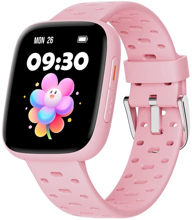 Main image of Kids Watch No Phone Needed, 1.8" Amoled Smart Fitness Watch Pedometer, Heart Rate, Sleep Tracker, 30m Waterproof, Step Counter, Puzzle Games, 100+ Dials, Gifts for Girls 5-16, Pink