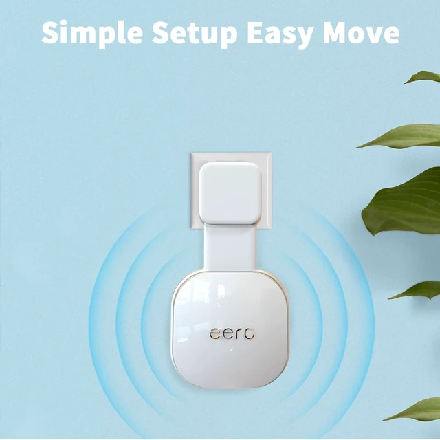 Alt view image 3 of 6 - Wall Mount Only for eero 6 & 6+ mesh Wi-Fi System (NOT for Pro 6/Pro 6E), Space Saving& Easily Be Moved Mount Bracket Holder for eero 6 Extender (3 Pack)
