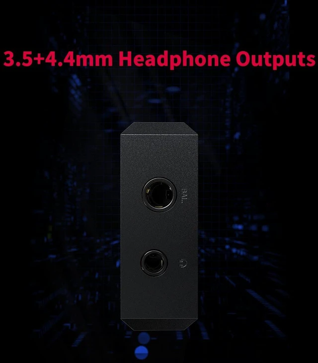 Alt view image 5 of 7 - BTR7 Headphone Amp Bluetooth Receiver High Resolution Portable DAC Supports MQA/LDAC/aptX HD 384K/32Bit DSD256 for Phone/PC/Car/Home Audio