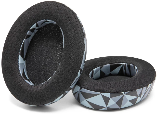Alt view image 6 of 7 - Freeze HD6XX - Cooling Gel Earpads for Sennheiser HD6XX, HD58X & HD600 Made by Wicked Cushions Also fits HD650, HD660S, HD660S2, HD580 & HD565. Extra Comfortable & Cool Geo Grey