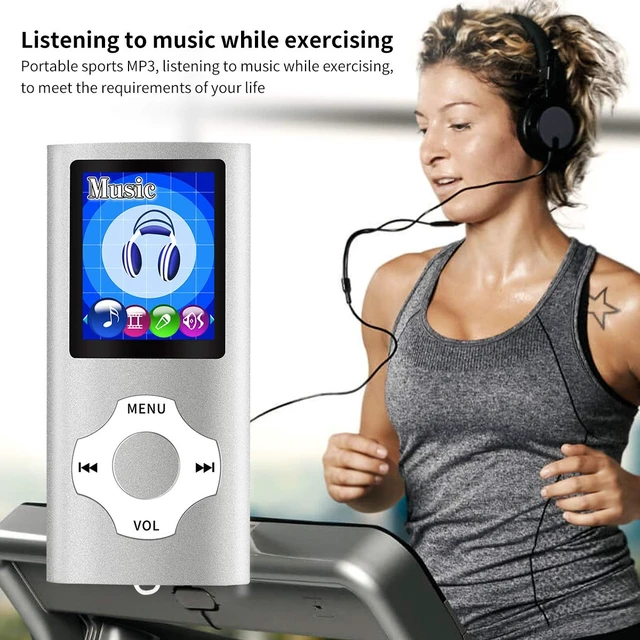 Alt view image 4 of 6 - MP3/MP4 Portable Player,1.8 Inch LCD Screen,Max Support 64GB,Silver
