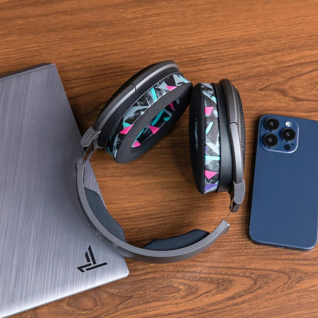 Alt view image 3 of 7 - Freeze HD6XX - Cooling Gel Earpads for Sennheiser HD6XX, HD58X & HD600 Made by Wicked Cushions Also fits HD650, HD660S, HD660S2, HD580 & HD565. Extra Comfortable & Cool 90's Black