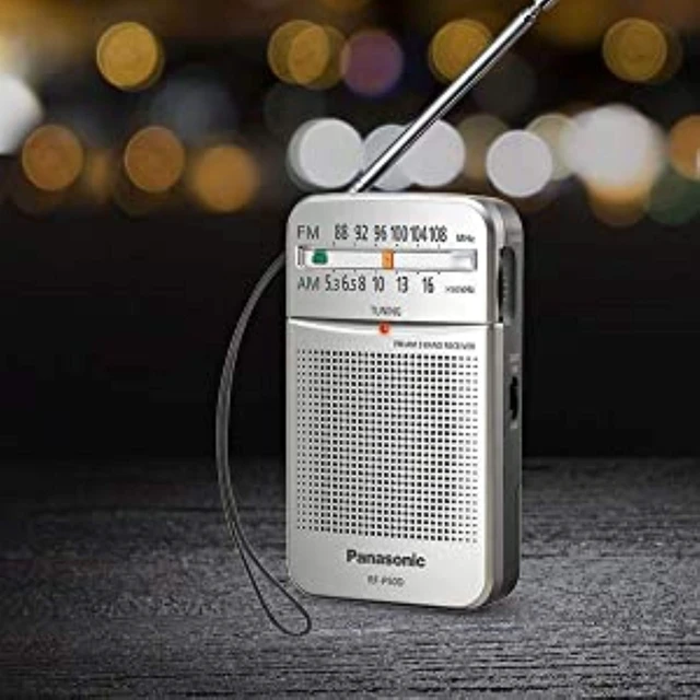 Alt view image 2 of 6 - RF-P50d Pocket AM/FM Radio Silver RF-P50D