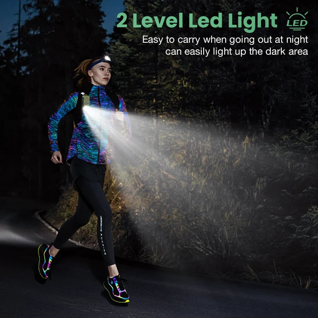 Alt view image 4 of 7 - Wearable Bluetooth Speaker with RGB/Flashlight Clip On Speaker,Waterproof Shower Speake-Built-in Noise Reduction Mic for Hands-Free Music/Calls-for Work/Riding/Golf/Outdoor(Green)