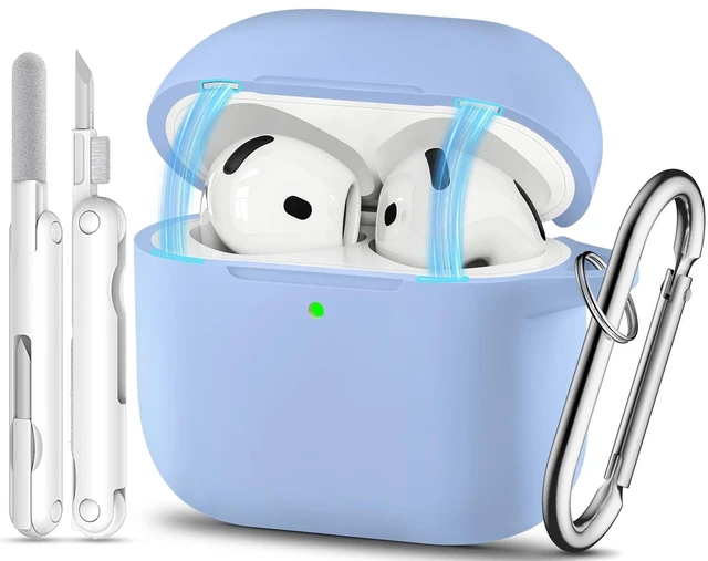Main image of for AirPods 4 Case with Magnetic Cover, Silicone AirPod 4 Case Cover Compatible with Apple Airpods 4th Gen 2024, Shockproof Protective Cases for Women Girly with Cleaner Kit and Keychain