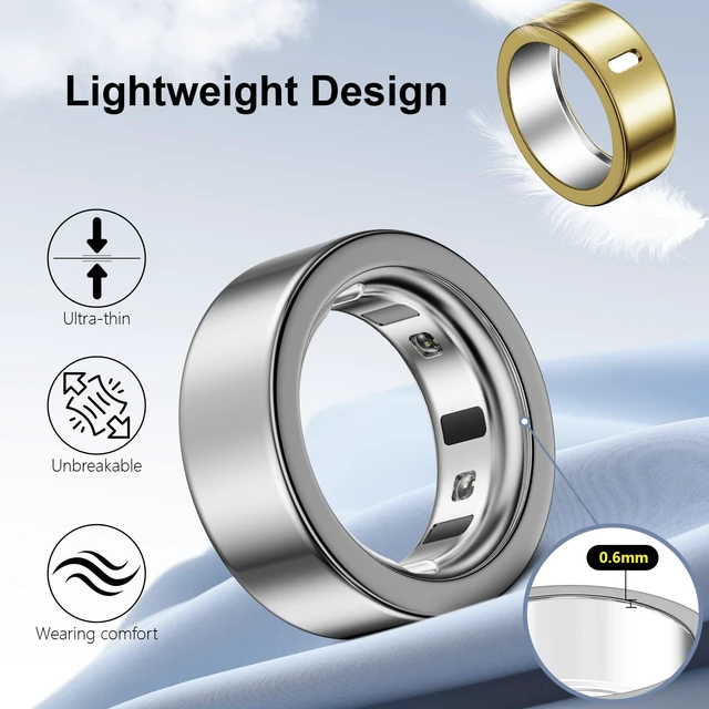 Alt view image 6 of 7 - 5 Pack Covers Compatible with Oura Ring 4/Oura Ring 3-Size 10 Anti-Scratch Protector TPU Case Accessories for Oura Ring Gen 4/Gen 3 Cover for Women Men, Support Charging with Cover on