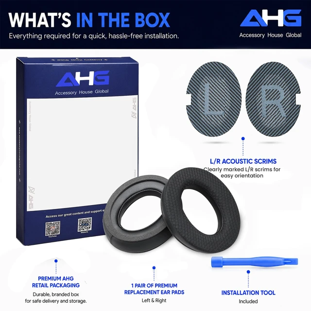 Alt view image 7 of 7 - AE2 Cool Gel Ear Pads Compatible with Bose SoundLink ae2 Headphones Cooling Gel Easy DIY Fit Premium Protein Leather Extra Thick Soft High-Density Foam